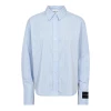 Haute L'Amitié Sophie Classy Stripe Shirt Pale Blue
